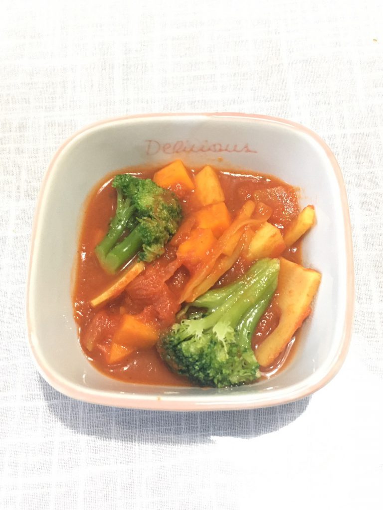 筍と野菜のトマト煮込み