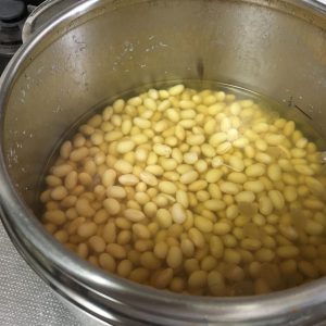 茹で大豆のレシピ